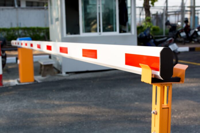 Barrier Gate Automatic system for security.
